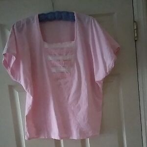 Elegant Pink Women's Blouse